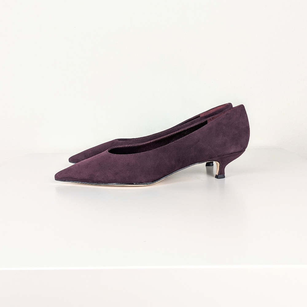 kate spade Dale Pumps in Deep Russet